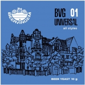 Дрожжи Beervingem Universal BVG-01, 10 г