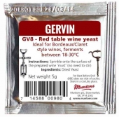 Винные дрожжи Gervin GV8 Red Table Wine